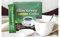 Slim Green Coffee avec Ganoderma — boîte et sachet